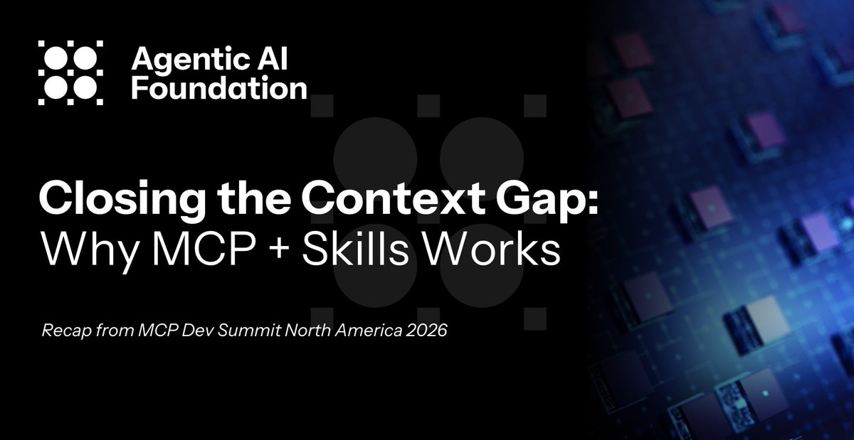 Agentic AI Foundation tweet media