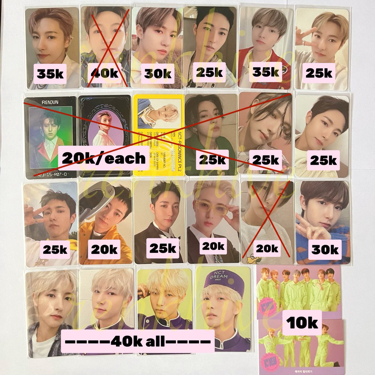 renkhive's tweet photo. wts album only nct dan pc renjun rd kamar
bisa oren dom lampung
excl. admin + packing

t. wts album only nct dream glitch mode jewel case hot sauce digi beatbox jewel universe pc renjun https://t.co/BBvxzGWVCT