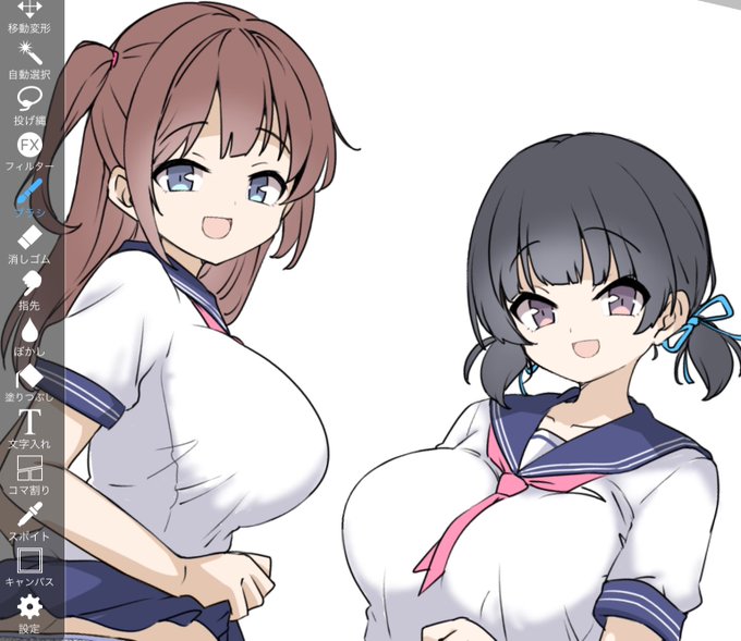 かわいく描けてるかも☺️ 