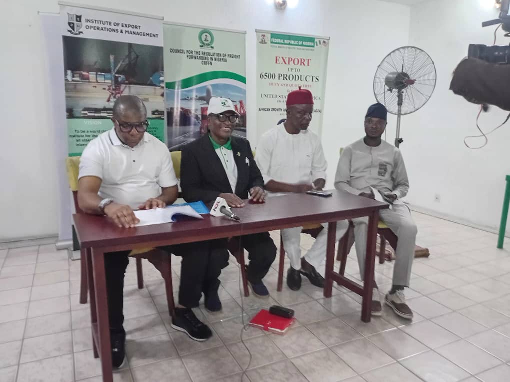 CrffnOfficial's tweet image. CRFFN and the Institute of Export Operations and Management (IEOM) on 28th  April 2026 in Port Harcourt signed an MoU to strengthen capacity building, enhance professional standards, and promote continuous development across Nigeria’s freight forwarding sector.
#CRFFN #IEOM #MoU