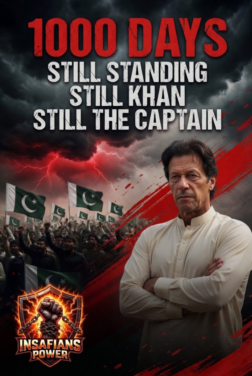 His core entitlements are being suppressed. The authorities continues to hinder access to Khan Sahab. He's confined alone. 
KHAN NEEDS MEDICAL HELP 
#1000DaysKhanUnbroken 
<a href="/TeamiPians/">Team Insafians 𝗣𝗼𝘄𝗲𝗿</a>