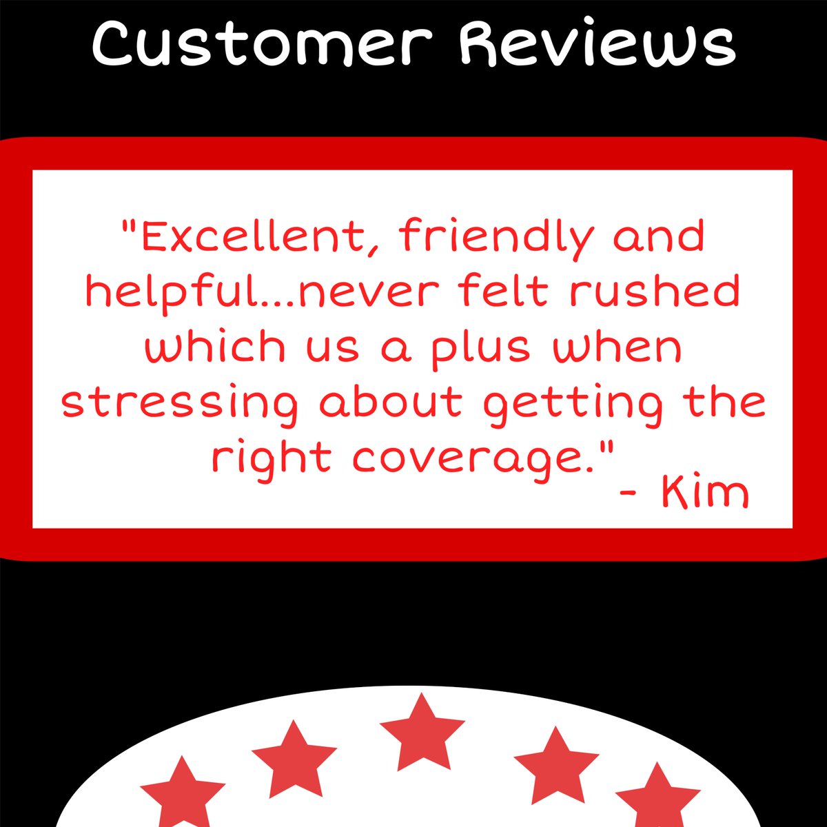 RhianGo74081612's tweet image. 🌟 Huge thanks for the five-star review! At State Farm, we're here to keep you stress-free and supported every step of the way.  #CustomerFirst #StateFarm #StressFree