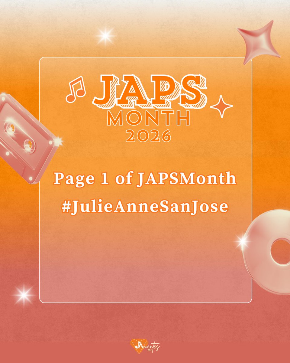 Welcome to JAPS Month, JAmantes! ​We're so excited to celebrate <a href="/MyJaps/">JULIE ANNE SAN JOSE</a>' birth month with you.

​Join us in posting about Julie and her gift that brings us together- her music. Make sure to update your tags every day this May at 11 PM!

​Page 1 of JAPSMonth
#JulieAnneSanJose