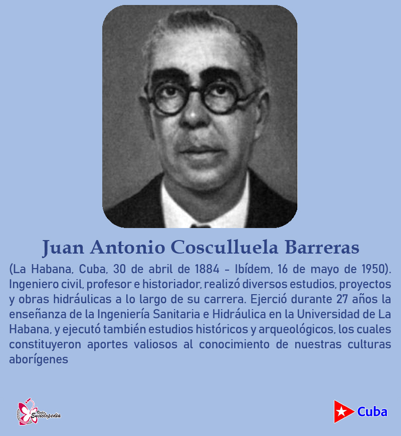enciclopedia_cu's tweet image. El 30 de abril del 1884 nace Juan Antonio Cosculluela Barreras, destacado ingeniero civil, profesor e historiador #cubano

🔗Saber más: ecured.cu/Juan_Antonio_C…

#Efemerides #30deabril🇨🇺 #Cuba #Ciencia #educacion #RadioCubana #RadioEnciclopedia @YuzaimaCardona