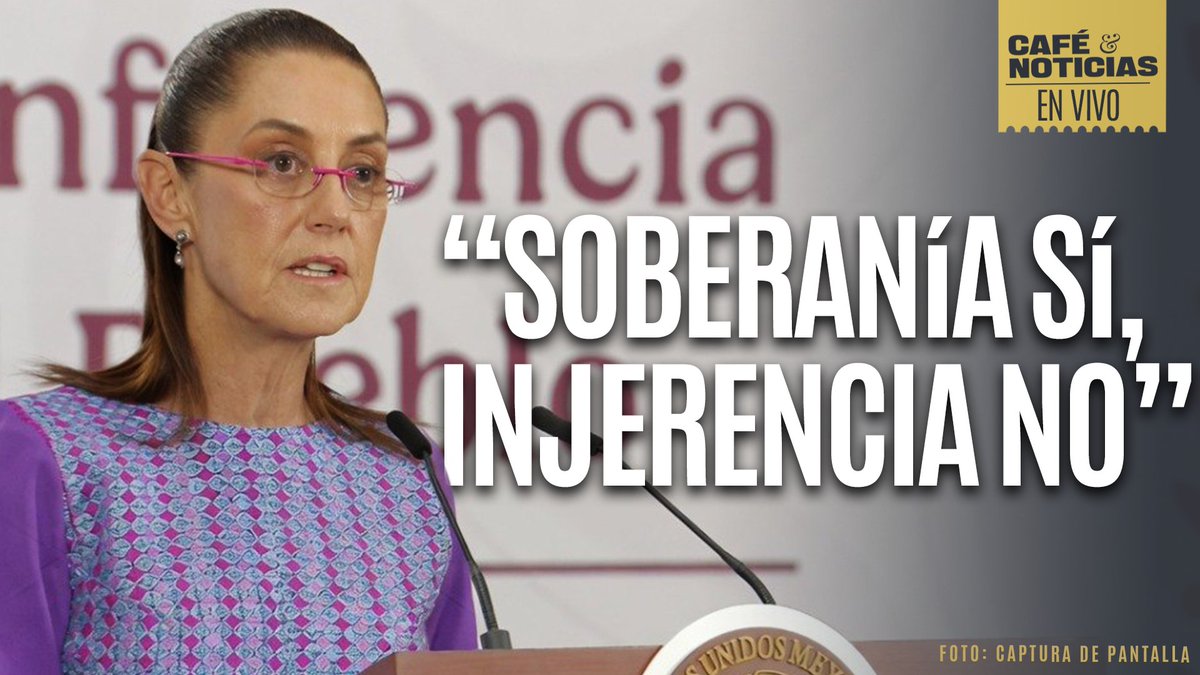 SinEmbargoMX's tweet image. 🔴 #EnVivo ¬ Sheinbaum cuestiona pruebas de EU en caso Rocha Moya; rechaza injerencia

Ya comienza #CaféYNoticias con @DanyBarraganG y José Manuel Fuentes (@JoseyyyJose) por #SinEmbargoAlAire 
youtube.com/live/Vf67T7v41…