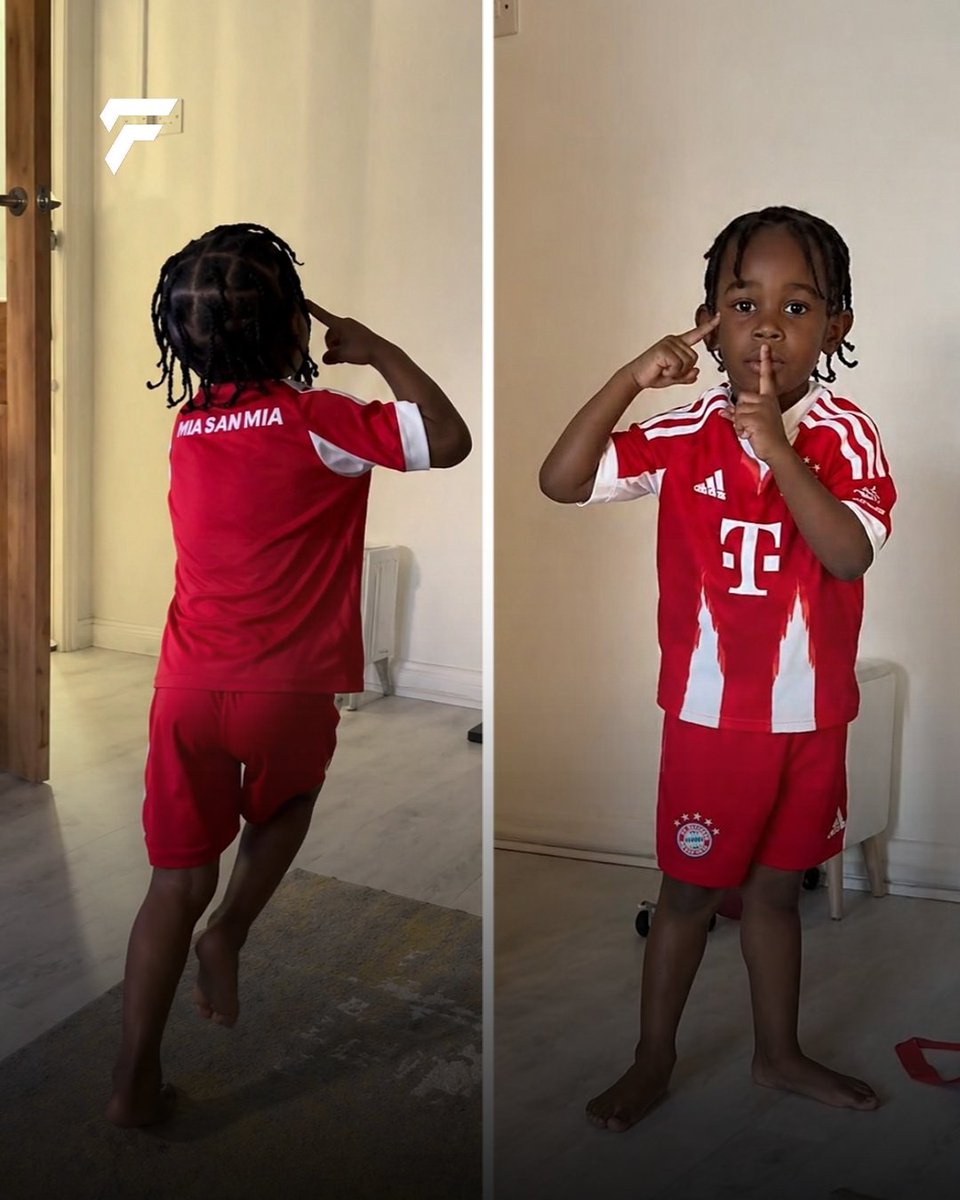 This little boy is a big fan of Michael Olise. When Olise scores against PSG, he celebrates like him. 

He even looks like him: same hair, same celebration. 😍🫶