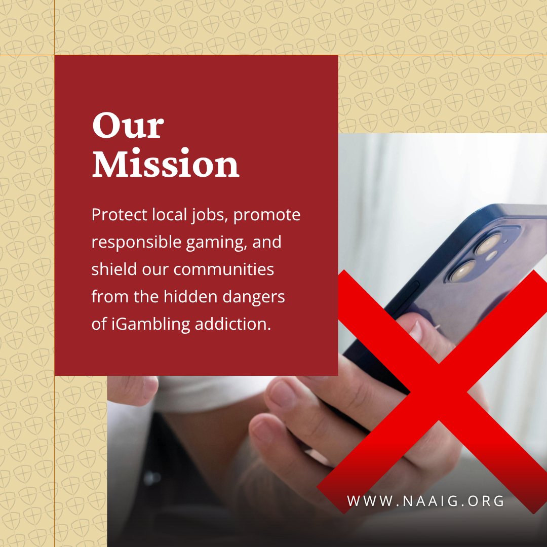 NAAIG_Official's tweet photo. The consequences of #iGambling aren't virtual, they are felt in our homes and our wallets.

We’re choosing community over code. NAAiG stands for responsible, in-person gaming that strengthens our social fabric instead of tearing it.

Let’s prioritize people, not platforms.

🔗 Learn how you can help: https://t.co/N4Wsfv9yYj #NotWorthTheBet

#onlinegambling #naaig #NoToiGambling #supportlocalgaming #community