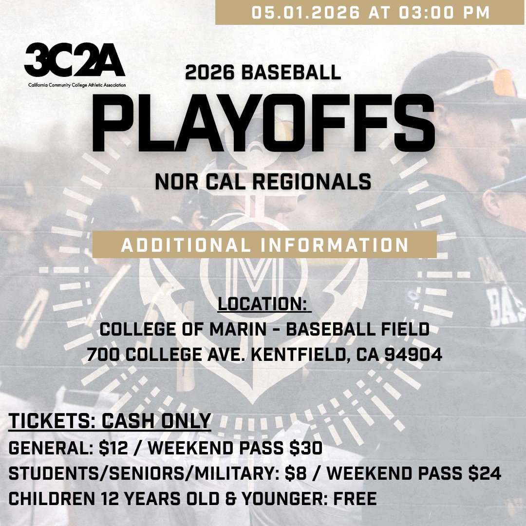 College of Marin Athletics tweet media
