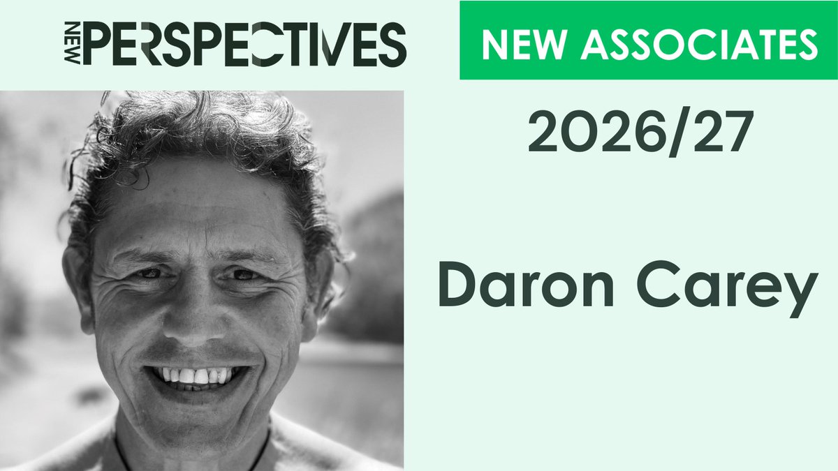 NPtheatre's tweet photo. 📢Introducing #NewAssociates 2026/27. ⁠
✨Daron Carey is a poet and playwright. 
Find out more about him here🔗 https://t.co/62yWJKXBpH https://t.co/IXUDPYdENN