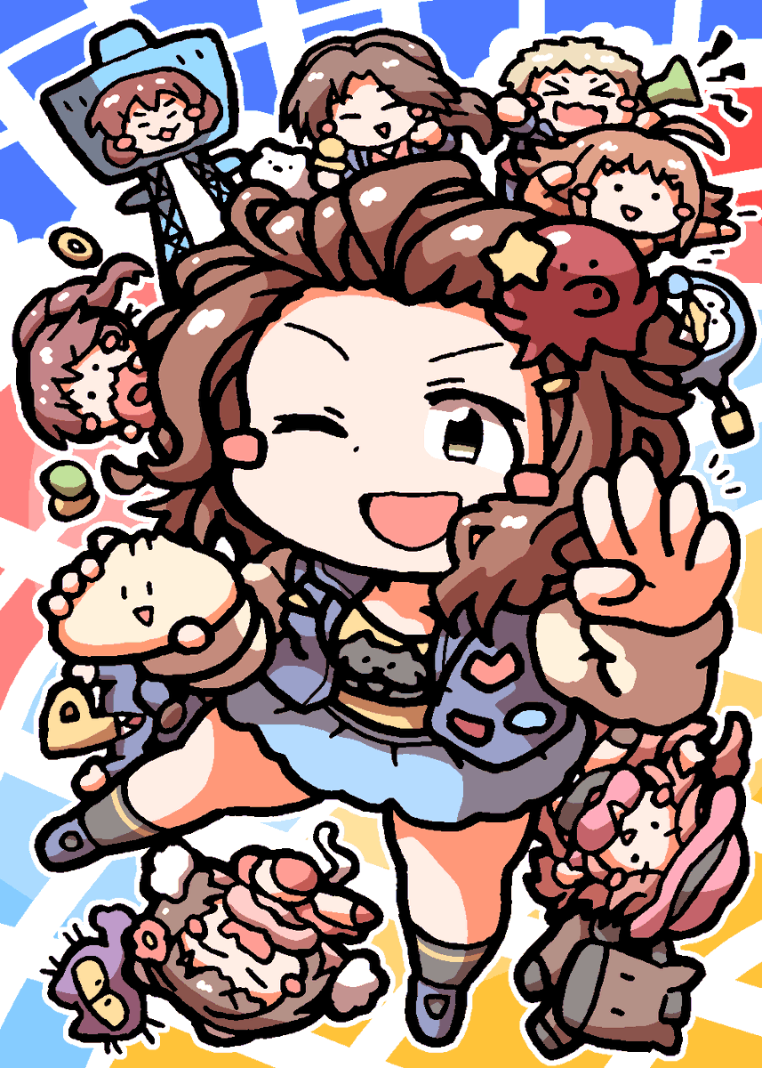 #難波笑美生誕祭2026
#難波笑美誕生祭2026
はぴば笑美ちゃんあはははは〜！🐙
