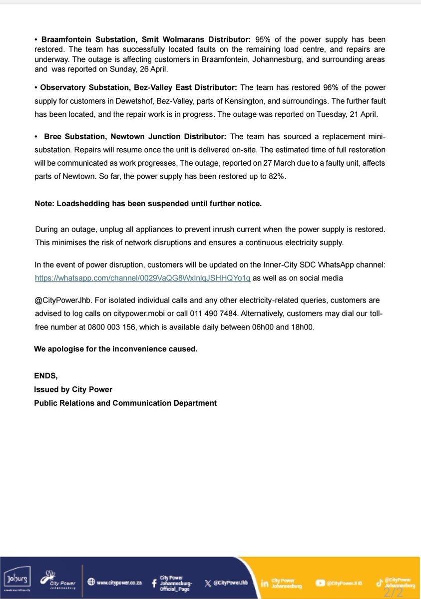 @CityPowerJhb tweet media