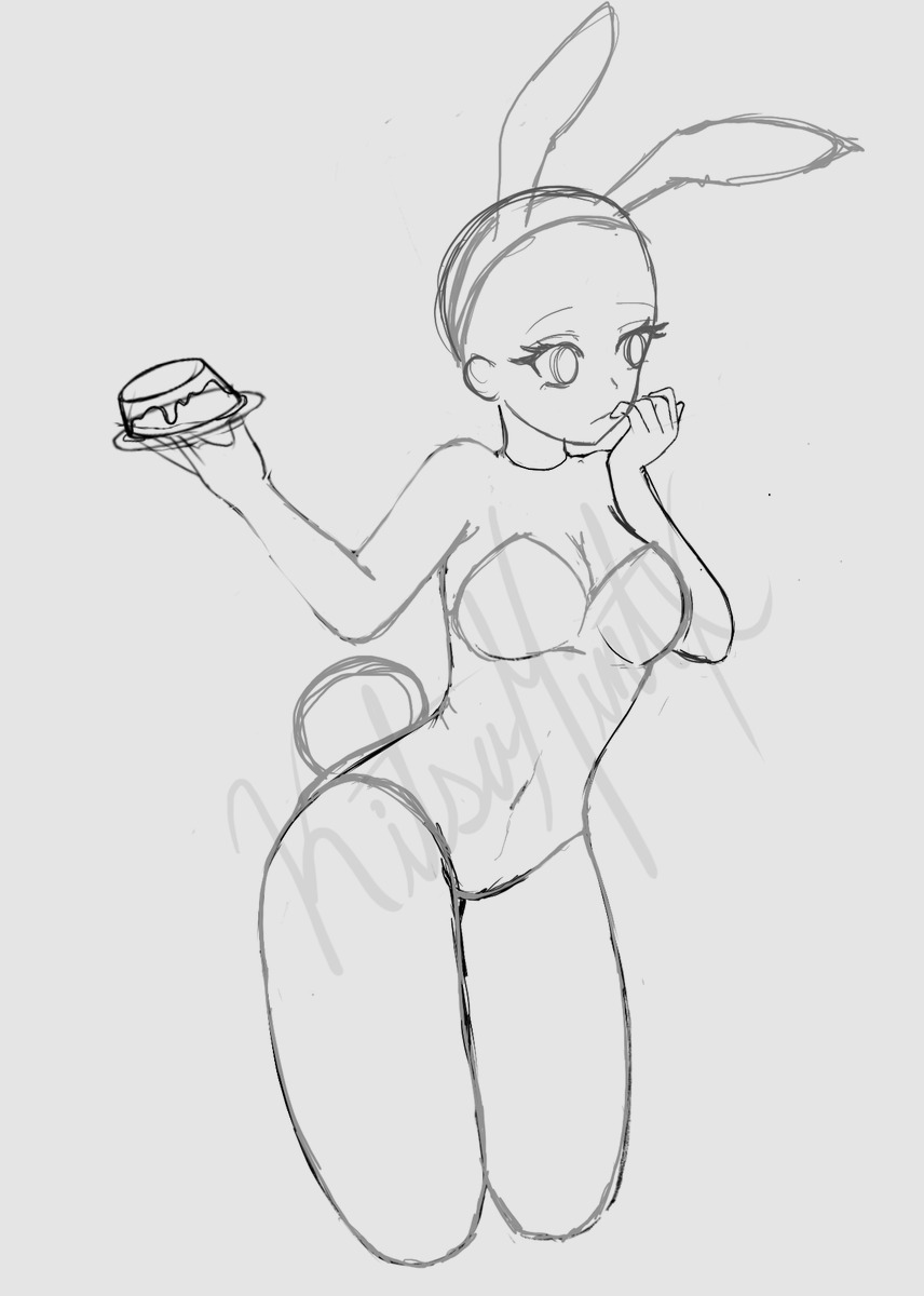KitsuMintx's tweet photo. What do you guys think of this YCH WIP? I’m trying to revamp one of my old ones…would  you  guys  like  a  raffle  of  this  one??

#DigitalArt #NoAI #Anime #ArtMoots #Vtuber #CharacterDesign https://t.co/SvXgO9scjF