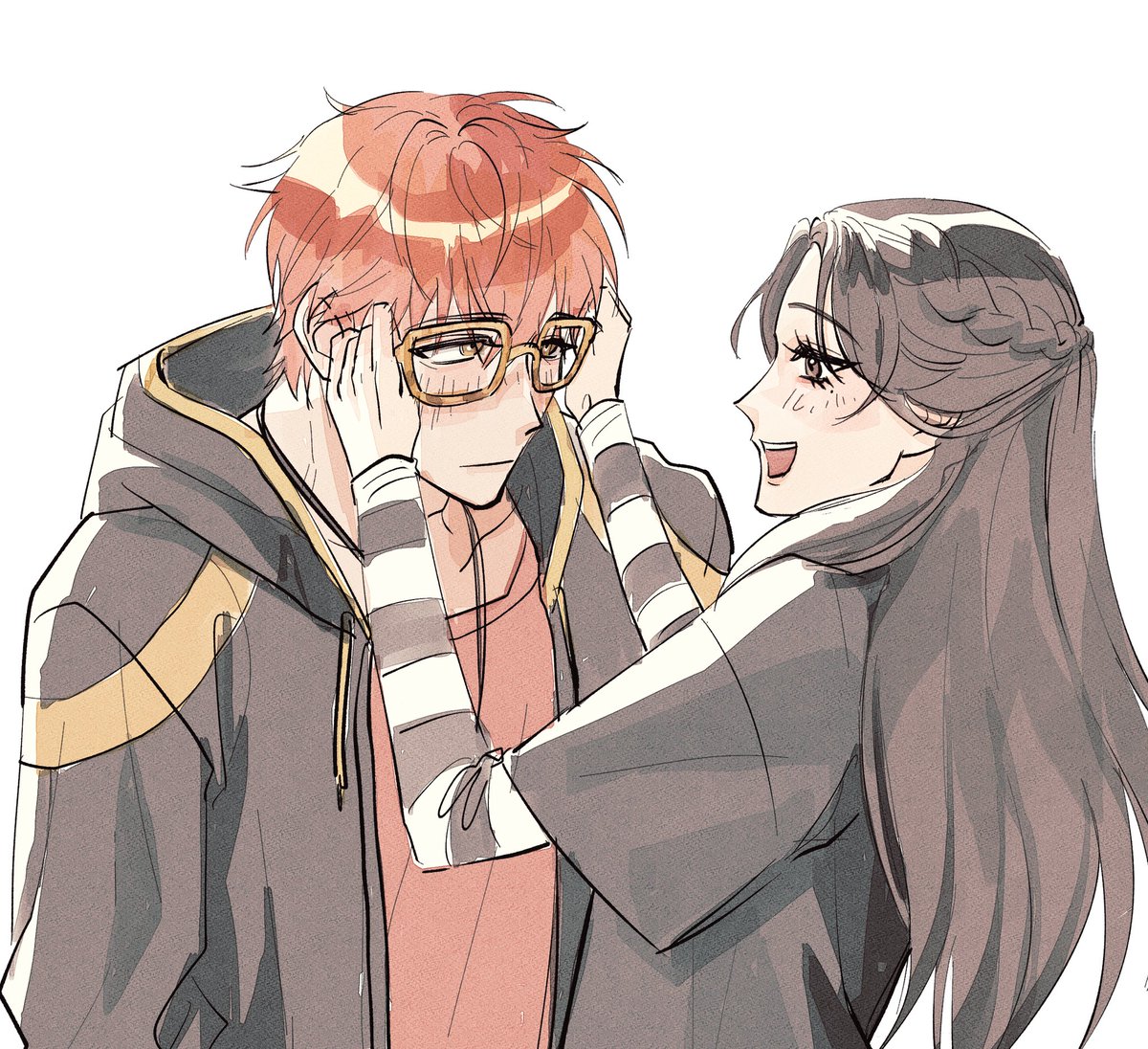 sevensnavi's tweet photo. “𝘪 𝘤𝘢𝘯’𝘵 𝘦𝘷𝘦𝘯 𝘭𝘰𝘰𝘬 𝘢𝘵 𝘺𝘰𝘶 𝘸𝘪𝘵𝘩𝘰𝘶𝘵 𝘸𝘢𝘯𝘵𝘪𝘯𝘨 𝘵𝘰 𝙠𝙞𝙨𝙨 𝘺𝘰𝘶... 𝘰𝘩, 𝘢𝘳𝘦 𝘺𝘰𝘶 𝘣𝘭𝘶𝘴𝘩𝘪𝘯𝘨?” 

ⓒ cococoyo
#yumetwt ⭑ #riakotwt ⭑ #saevi https://t.co/xjphBya44b