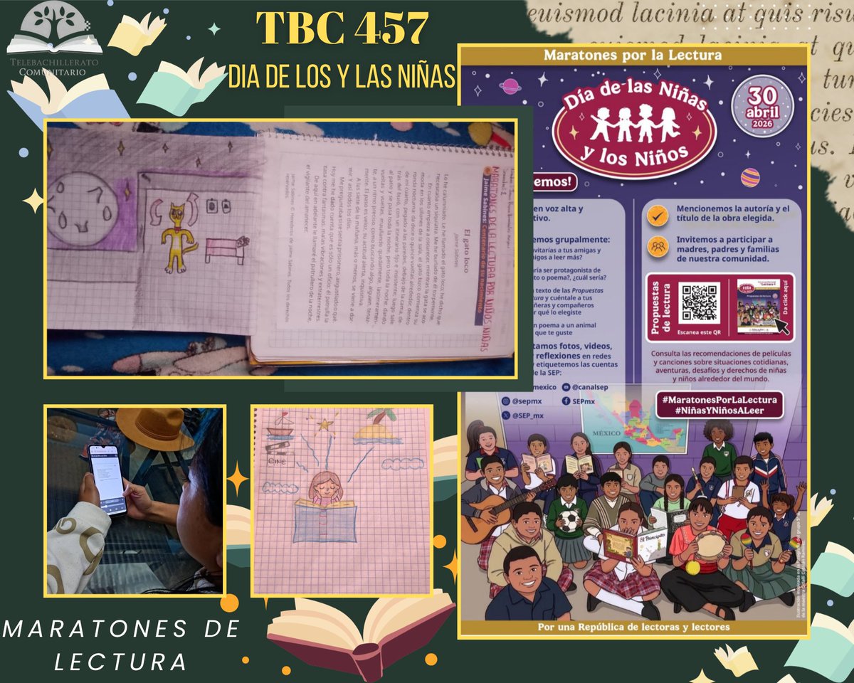 tbc457's tweet photo. @tbc457 
@SEP_mx @Edomex_TBC @Zona23T 
#Maratonesporlalectura
#Niñosyñinasaleer https://t.co/7AhOskRHcf