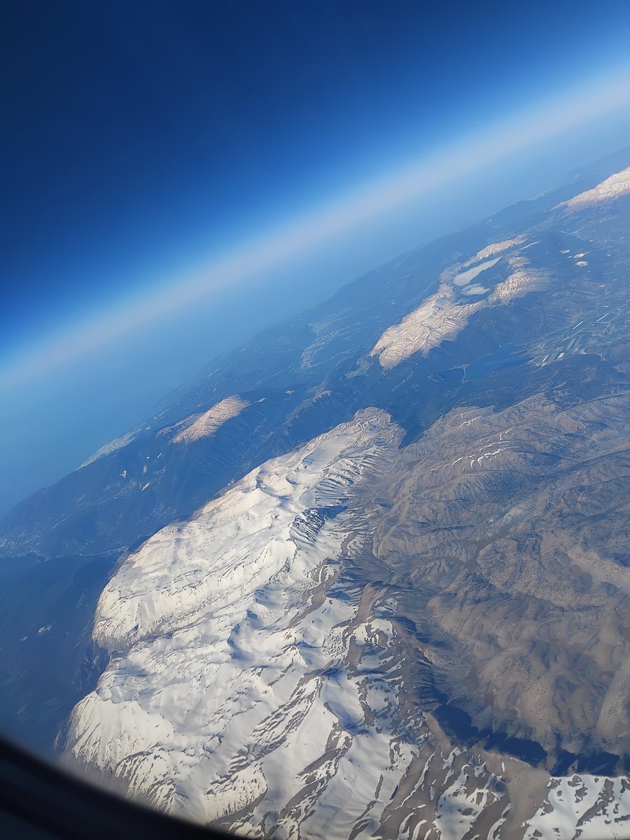 nathanmorley's tweet image. Whoosh… Over southern #Turkey with snowcapped peaks, then straight into the #Mediterranean blazing with sunshine — all in 25 minutes.  Vienna to Larnaca flight today 2 hours 25 mins.