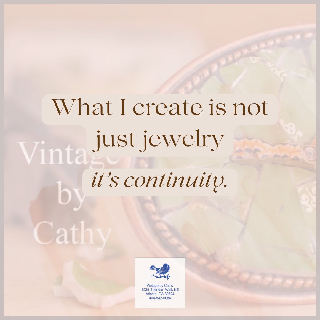 vintagebycathy2's tweet image. What I create is not just jewelry, it’s continuity.
#vintagebycathy 

#artcollector #creative #artworkfeatures #artlovers🎨 #words