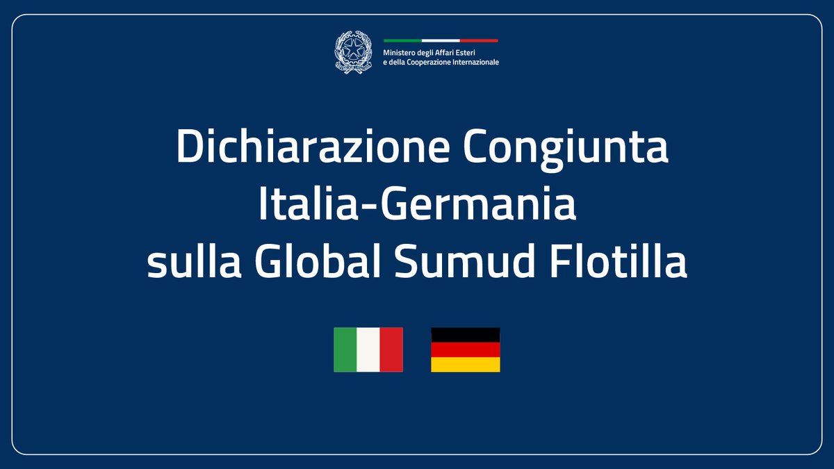 Farnesina 🇮🇹 tweet media