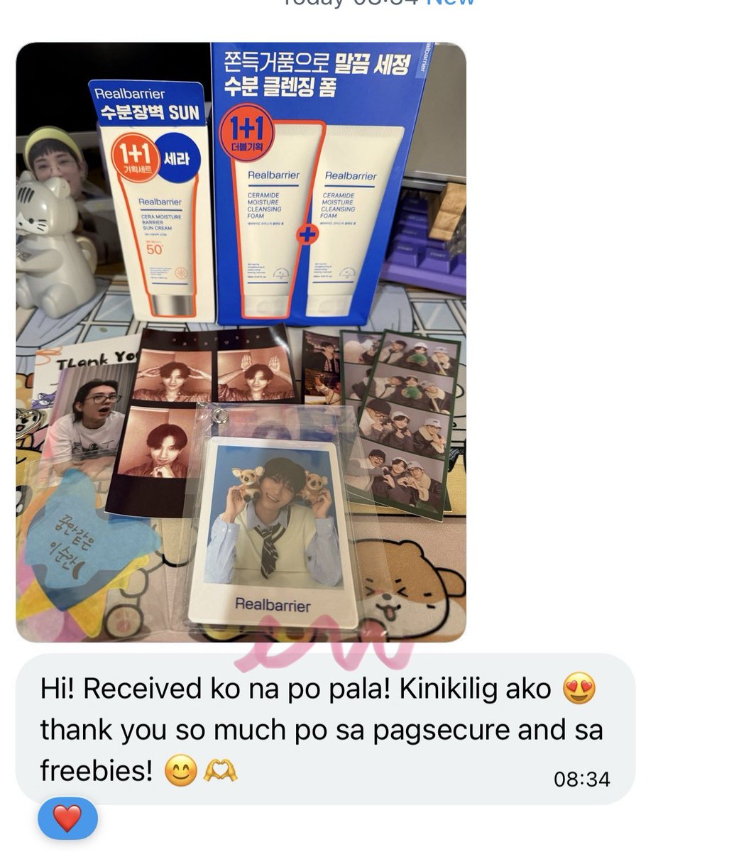 shua_enthusiast's tweet photo. glad to make buyers happy too 🥺 thank you vv mucho 🫶🏻🥰 #ericka_feedbacks https://t.co/qEX5my6TAg