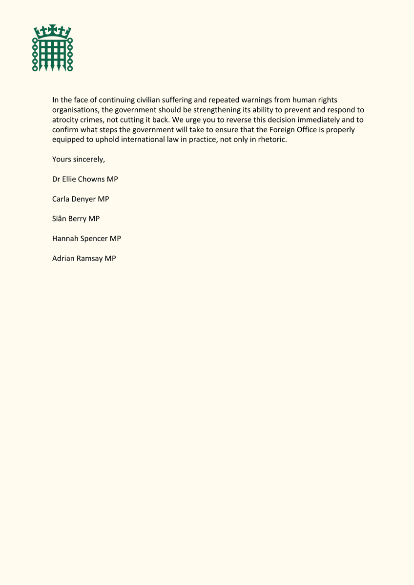Dr Ellie Chowns MP tweet media