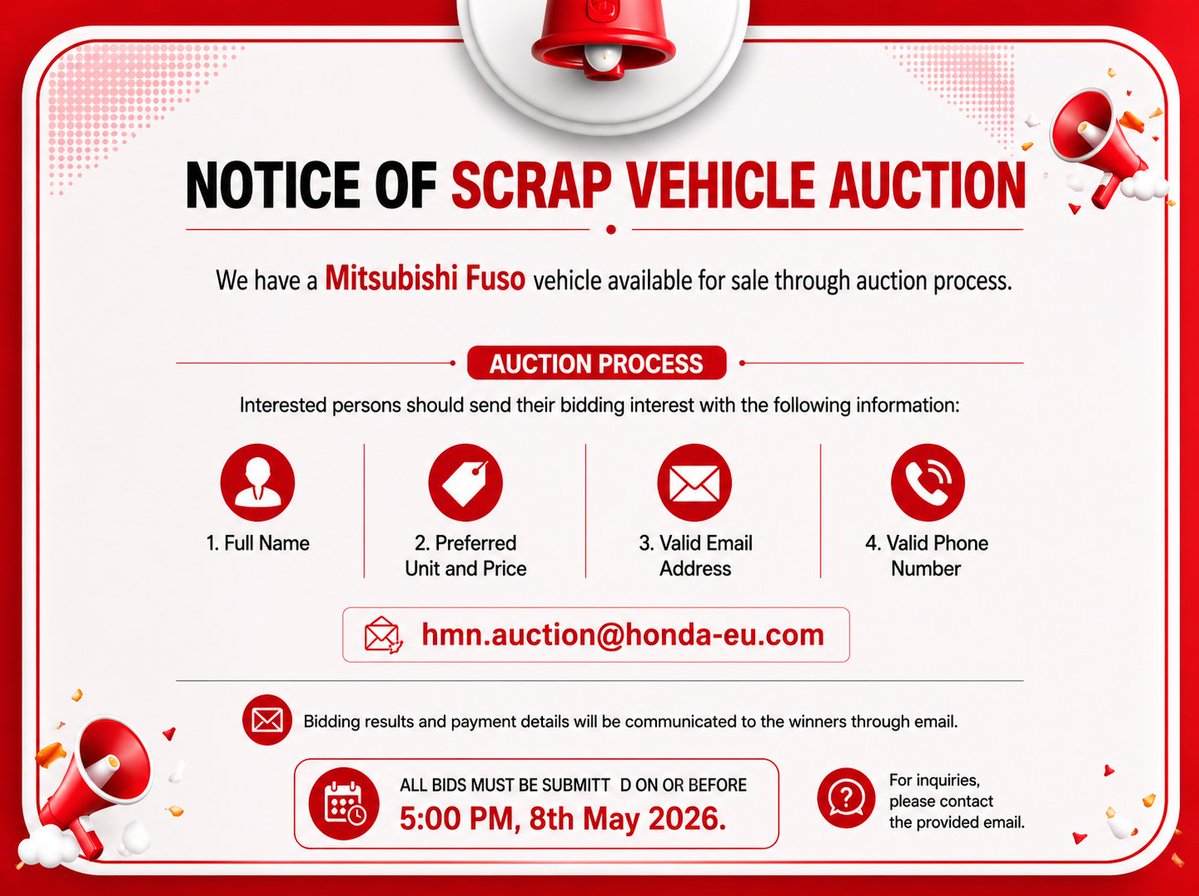 Honda Nigeria tweet media