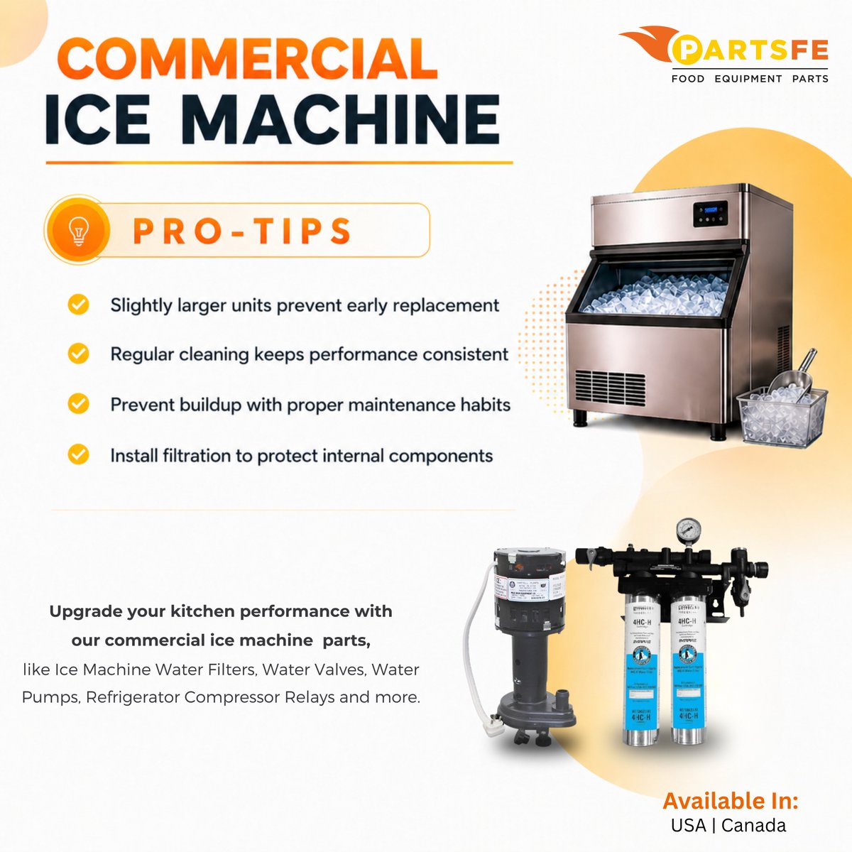 PartsFe's tweet image. From choosing the perfect type to understanding costs, our buyer’s guide simplifies it all. Make smarter investments, improve efficiency, and keep operations cool.

Read more: postly.click/5lM

#PartsFe #NuggetIceMachine #CommercialIceMachinePartsUSA #FlakeIceMachine