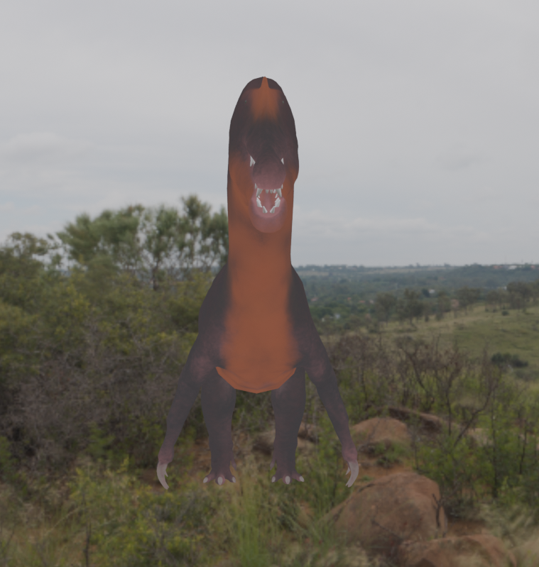 rolandblaster64's tweet image. Le mejore el bakeo por que fallo ¿Os gusta como ha quedado? :&amp;gt;

#blender #wipart #spinosaurus