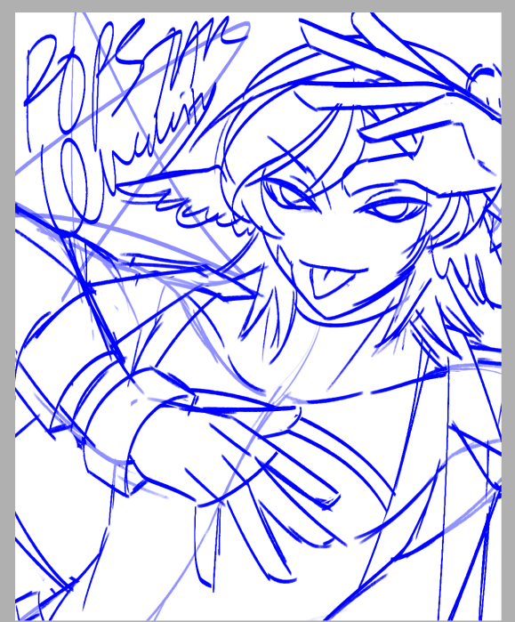 pyukurro's tweet image. another popstar!q art I'm making...his outfit is so fun to draw...#wipart