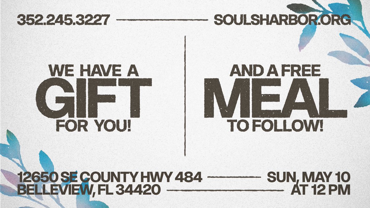 Souls Harbor FPC tweet media