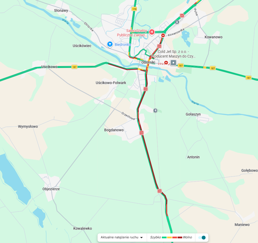 MotoSygnaly's tweet image. 🔴#DK11 bez poprawy w Obornikach - nadal wielki korek kierunek 🏖️
🔴#S11 między Dąbrówką a w. Poznań Ławica uszkodzona ciężarówka i zwężenie kierunek Piła. Korek!
🔴#A2 korki w obu kierunkach między węzłami Poznań Zachód, a Luboń.
PS. Od 18.00 zakaz ruchu dla ciężarówek - powinno