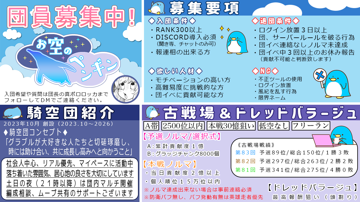 真ポロロッカ＠お空のペンギン（団長） tweet media