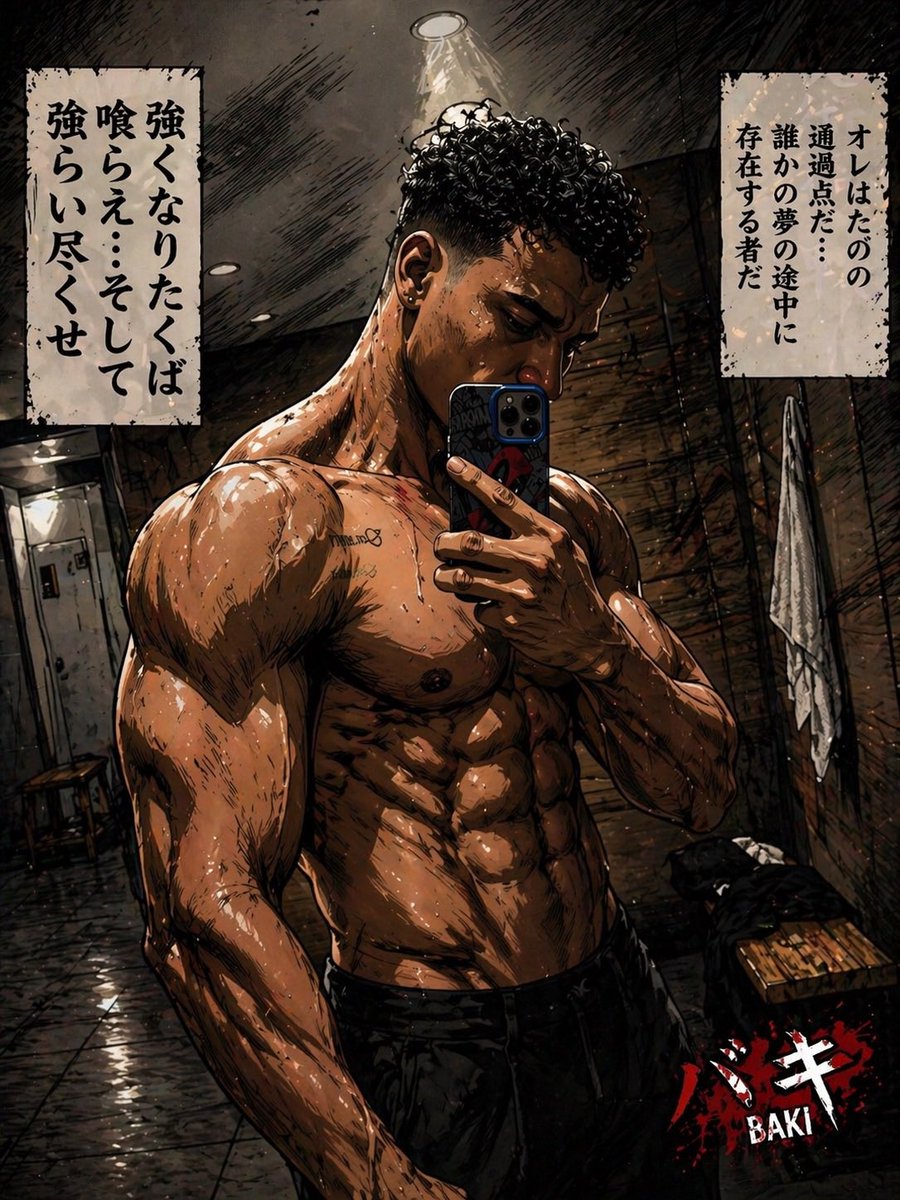 vallejoclick's tweet photo. Workout mode, Baki Mode. https://t.co/dGxykqmkwt
