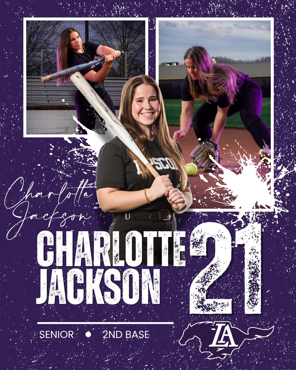 LAmustangSB's tweet photo. Last regular season home game and Senior Night!  See you there‼️ 
💜💜💜 @la_mustangs https://t.co/UQOHbWcfiz