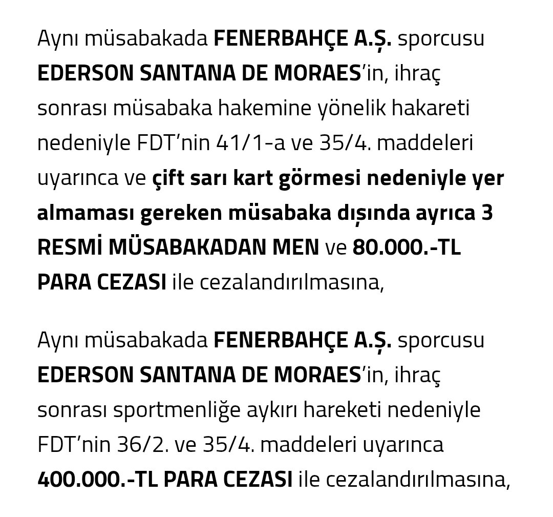 Tek Yol FENER tweet media