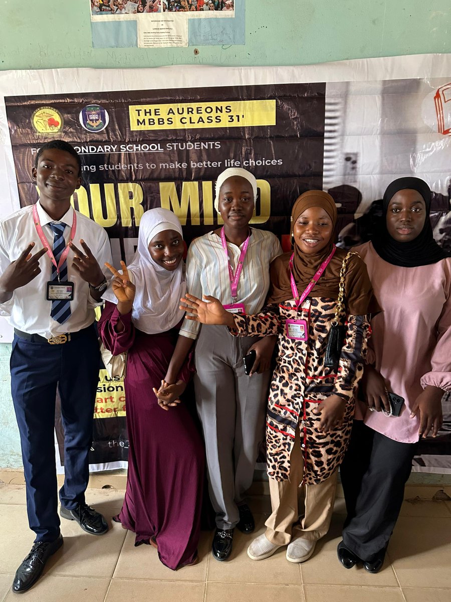 RukayatD11345's tweet photo. Today we visited a secondary school for our Your Mind Your Power outreach. 🌟

Pouring into young minds and reminding them — your mind is your greatest power. Use it well. 💡

#YourMindYourPower #YouthEmpowerment #Outreach
@The_Aureons @theilumsasenate @UnilorinNGR @IlumsaIlorin https://t.co/U3yk6wmueT