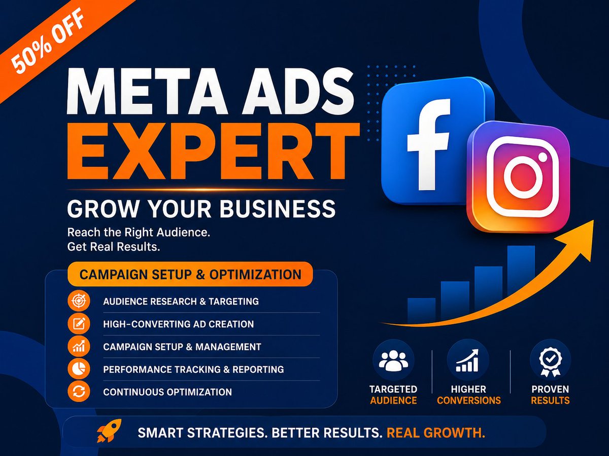 SyedDigitalPK's tweet image. Want to scale your business with Facebook &amp;amp; Instagram Ads? 🚀 Check out my professional Meta Ads service on Freelancer. Best results guaranteed! 📈
freelancer.pk/service/facebo…

#MetaAds #MarketingExpert #Freelancer