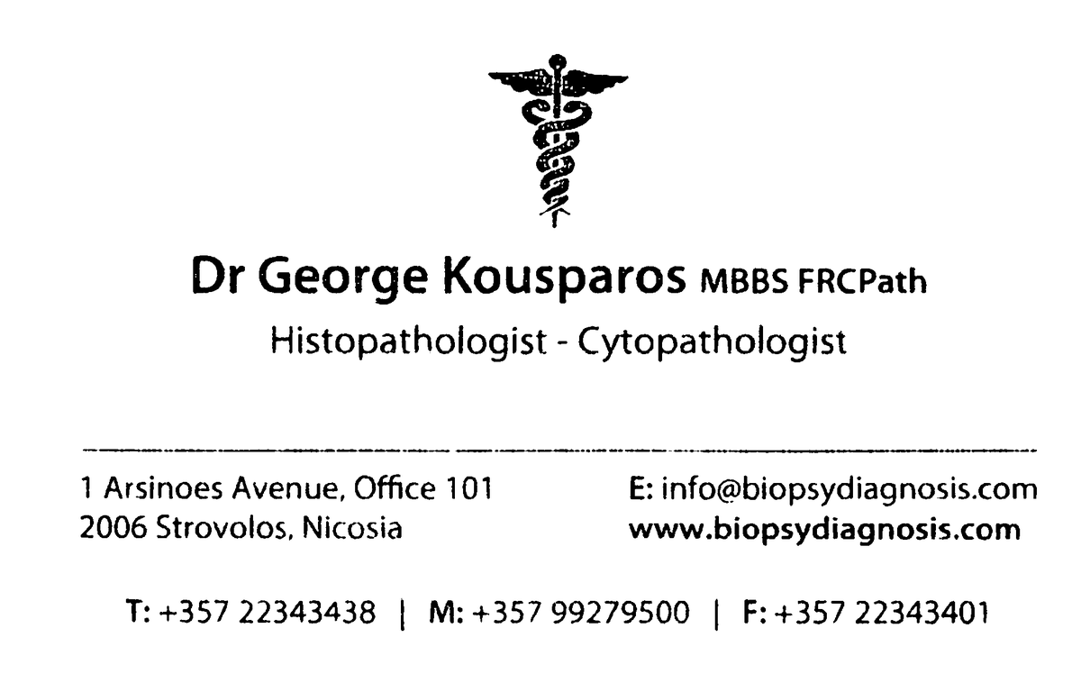 LizMontgomeryMD's tweet photo. A colleague in Cyprus is looking for a Pathologist!  Contact him if you are interested.  Reports can be in English https://t.co/V696ejdkg8