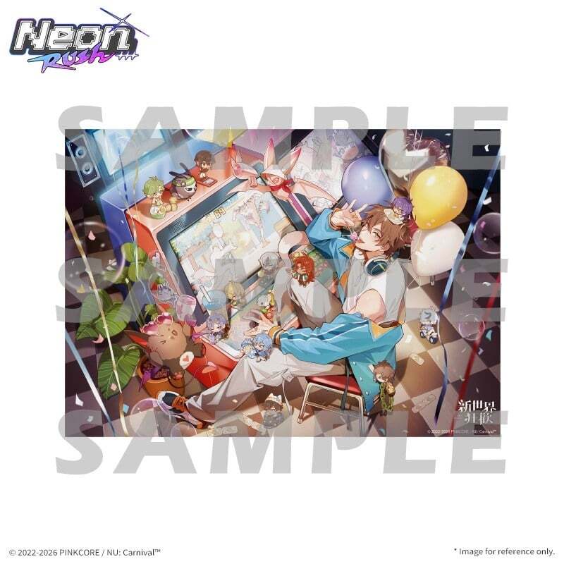 アニメイトで取扱中！ NU: カーニバル Neon Carnival -Neon Rush- A4