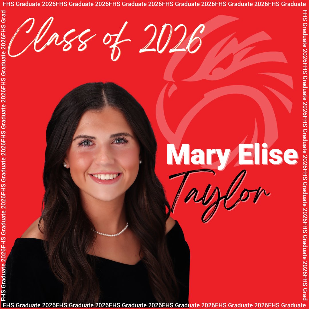 RankinSchools's tweet photo. Congratulations to Mary Elise Taylor! Florence High School’s recipient of the 2026 Foundation for the Rankin County Public Schools Scholarship. Thank you to the Foundation for supporting the Class of 2026 #ReachingSuccessTogether https://t.co/Z5k6TmwWKL