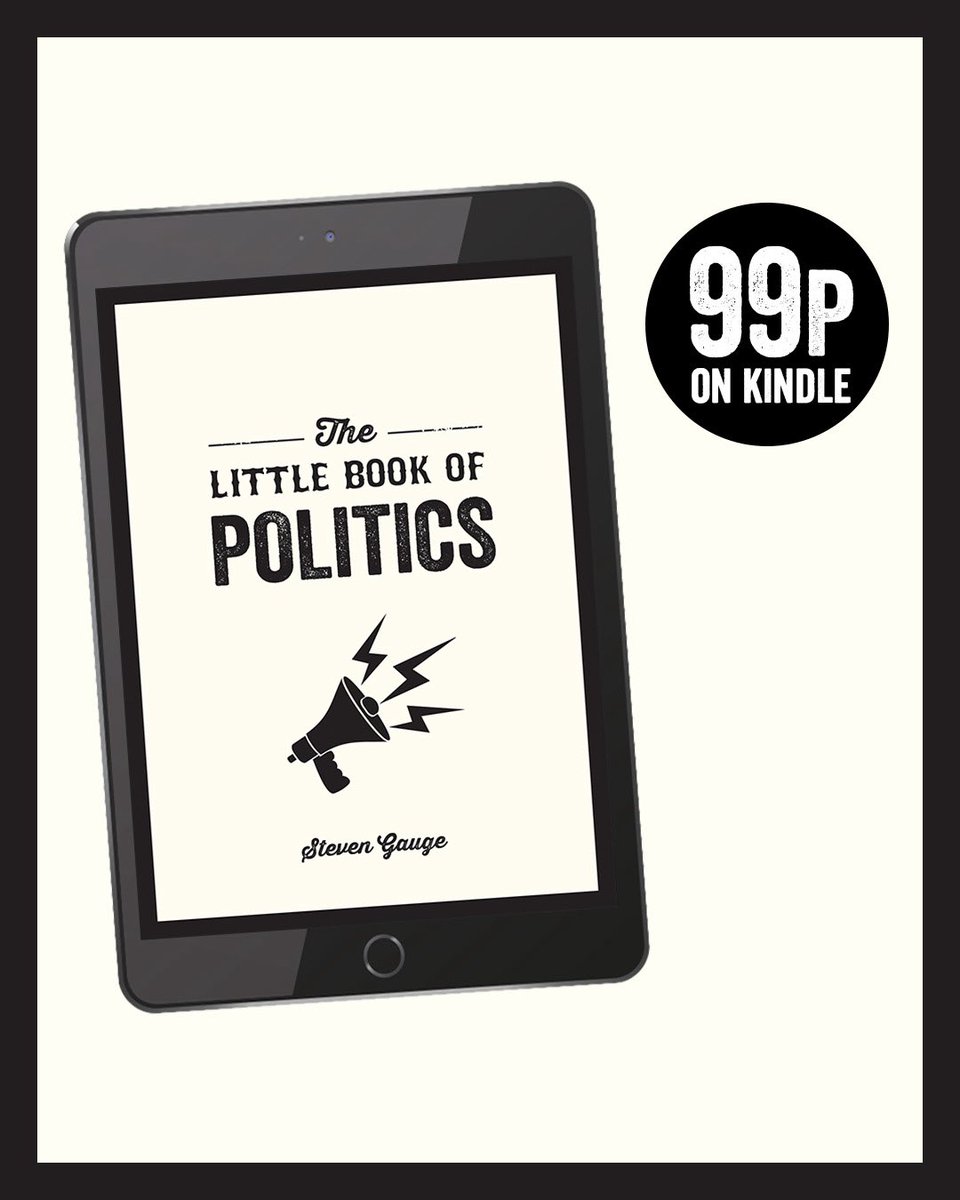 StevenGauge's tweet photo. Just in time for Elections next Thursday, a Kindle deal on this little book I wrote. https://t.co/xyK68y95if