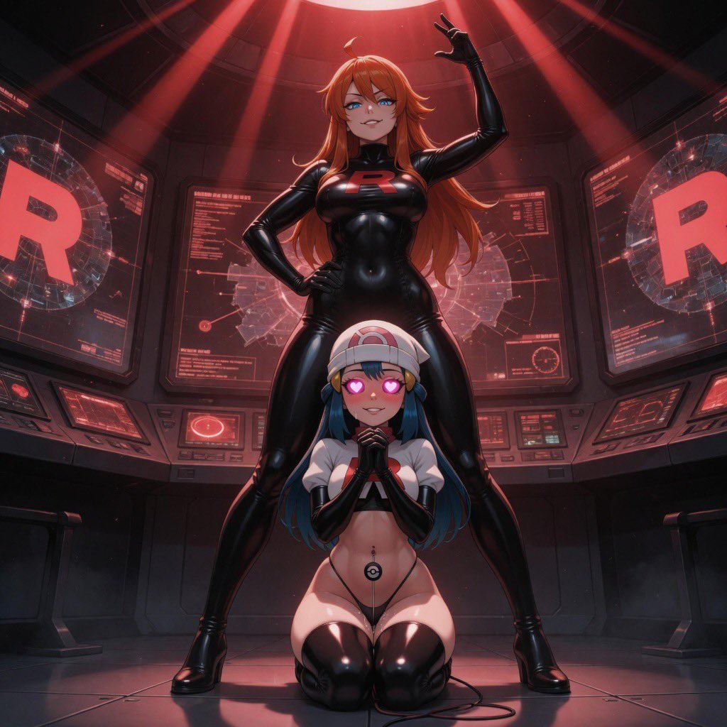 Corrupted Pokeslut Sexaroid Dawn tweet media