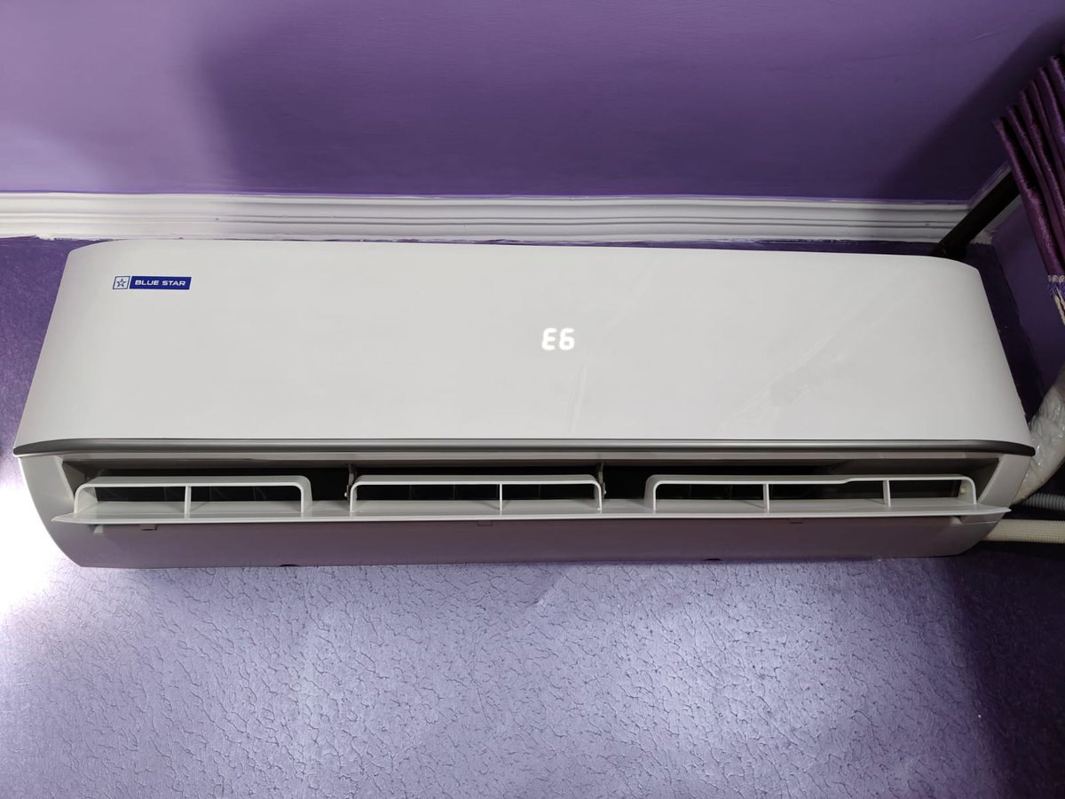 jhaparvesh's tweet photo. @BlueStarLtd  Deeply disappointed with @BlueStarLtd. My new AC developed an E6 error within just 13 days. Poor installation damaged my wall, and now the outdoor PCB has failed.

A ₹50,000 AC should not fail this soon. Request immediate replacement.

#BlueStar  #DefectiveProduct https://t.co/C5khTgZMBF