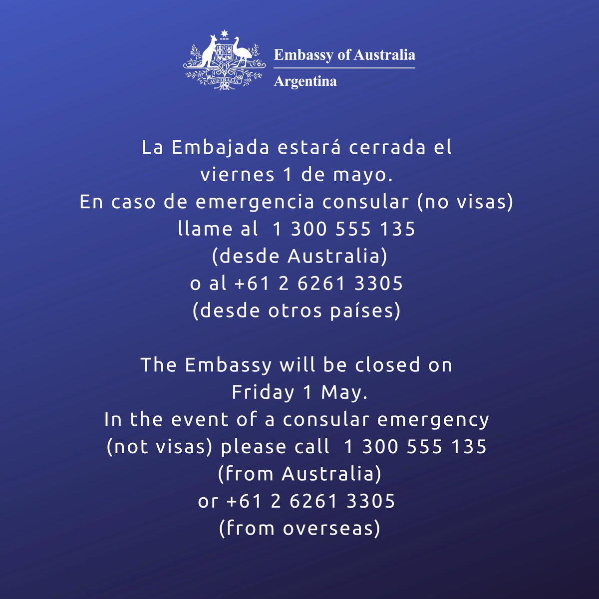 Embajadora de Australia en Buenos Aires tweet media
