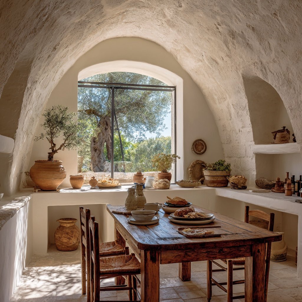 DigitalDaizy's tweet image. Trulli Inspired 🇮🇹 ☕️♥️
#midjourney #interiordesign #originalcontent