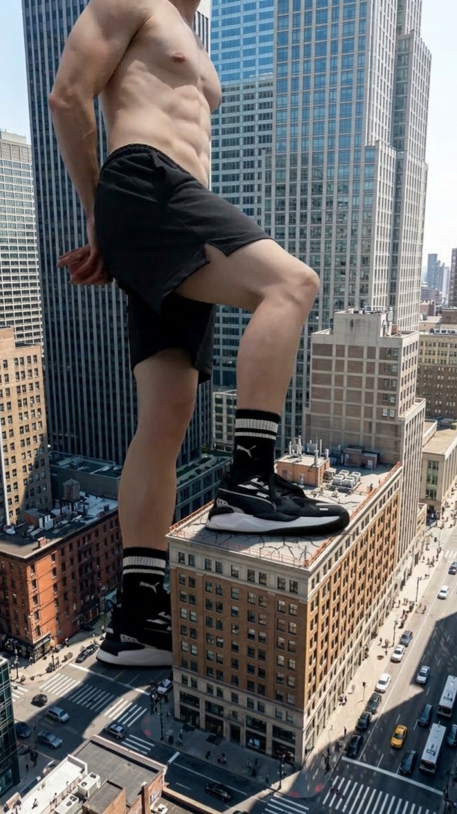 vktfeet's tweet image. Giant sneakers I'm the city 
#Sizetwitter #macro #giant #macrophilia