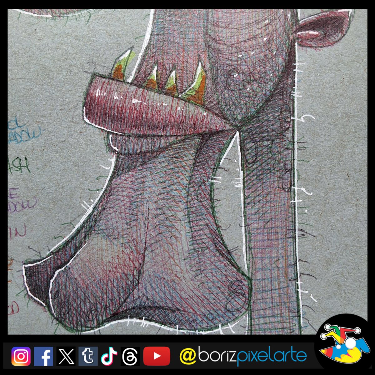 borizpixelarte's tweet image. Sk2507 - mix media
.
.
#FantasyArt
#MixedMediaArt
#CharacterDesign
#DarkFantasyArt
#IllustrationArtists