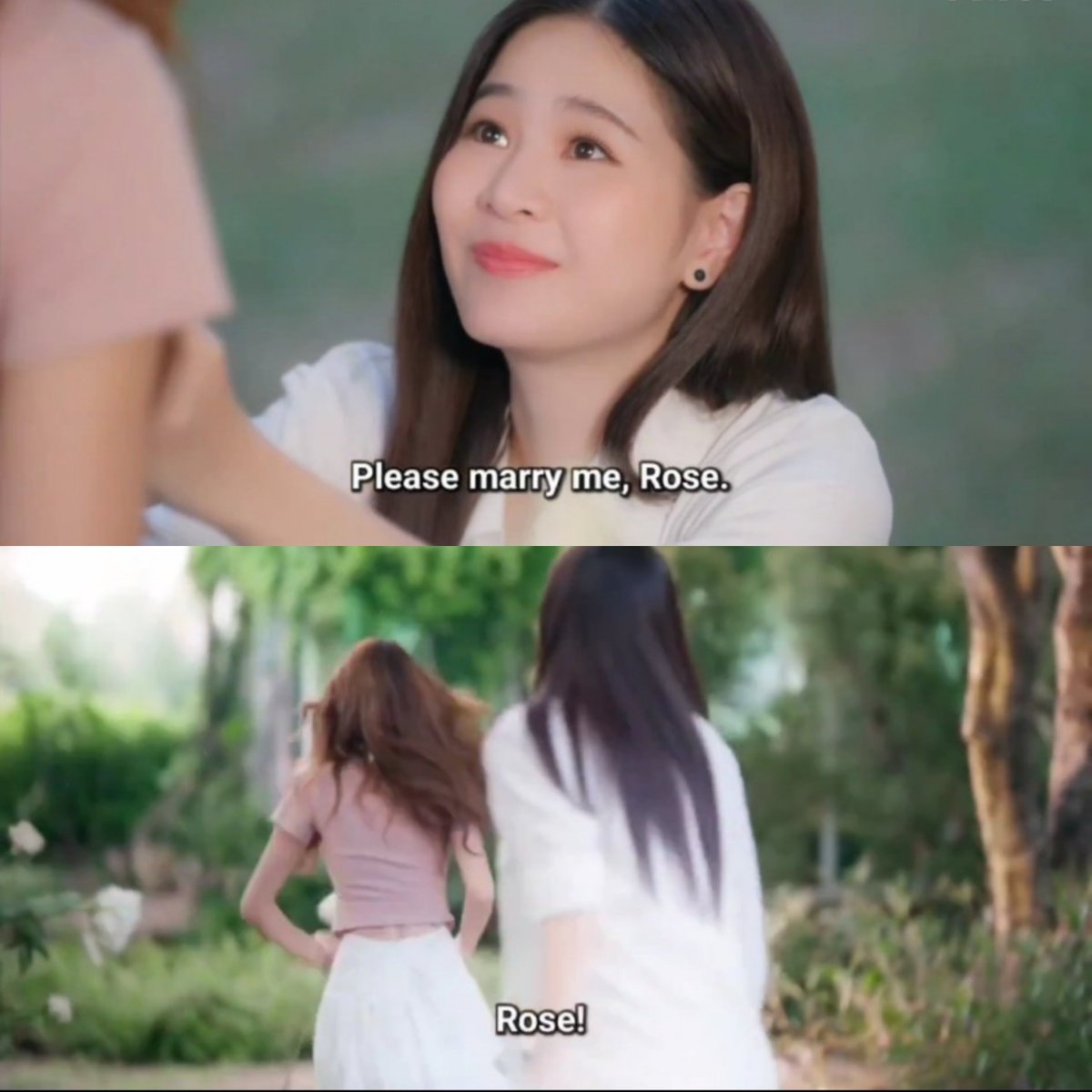verciize's tweet image. These 2 eldest cousins parallels are getting more and more ridiculous, would be fun if lom and fai get this kind of rejection scene too #solidarity