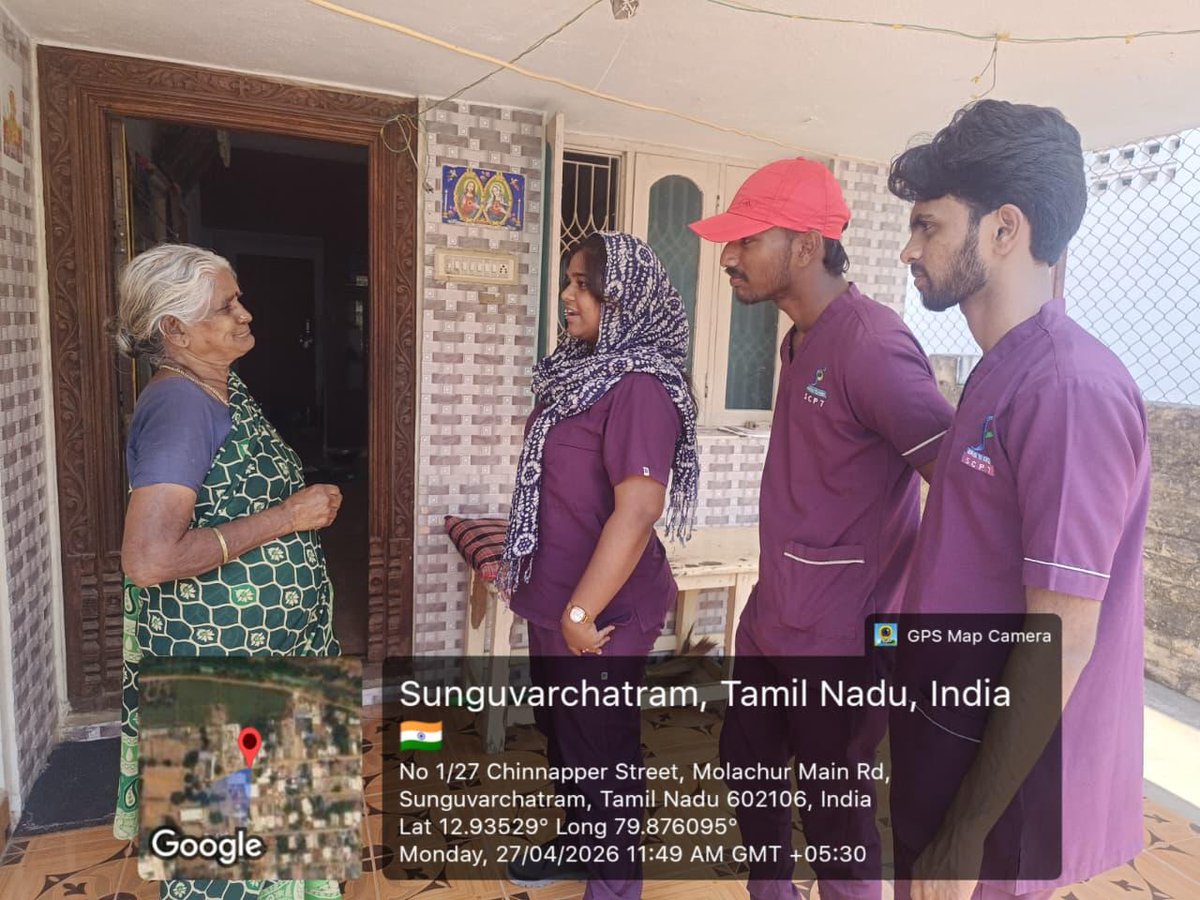 Scpt_official's tweet image. The Department of Obstetrics and Gynecological Sciences, Saveetha College of Physiotherapy, successfully conducted a Health Awareness Camp on 27th April,2026 at Molachur Village, Sriperumbudur.

#qualityeducation
#goodhealthandwellbeing
#reduced inequalities