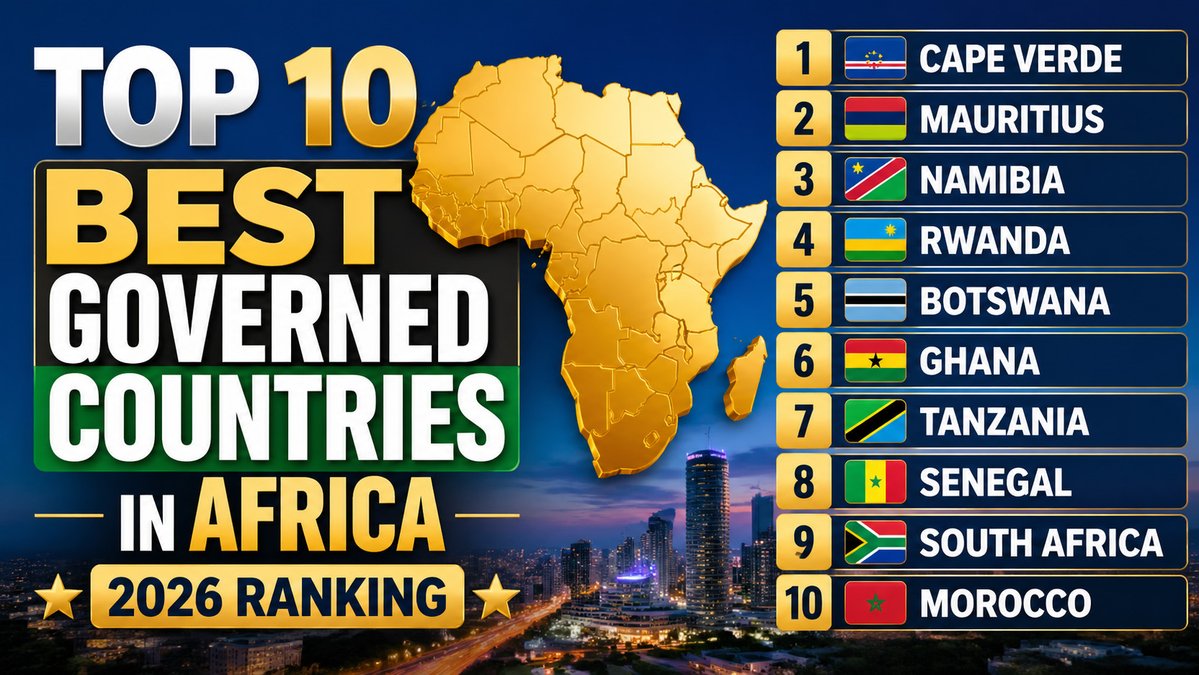 rwandahd's tweet image. Top 10 best governed countries in #Africa 2026 Ranking
1. #Cabo Verde
Political Rights Holding the top spot for 2026, Cabo Verde remains the gold standard for African democracy.
2. #Mauritius
A perennial leader in the Indian Ocean, Mauritius excels in economic governance. I
3.