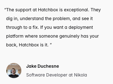 Hatchbox.io tweet media