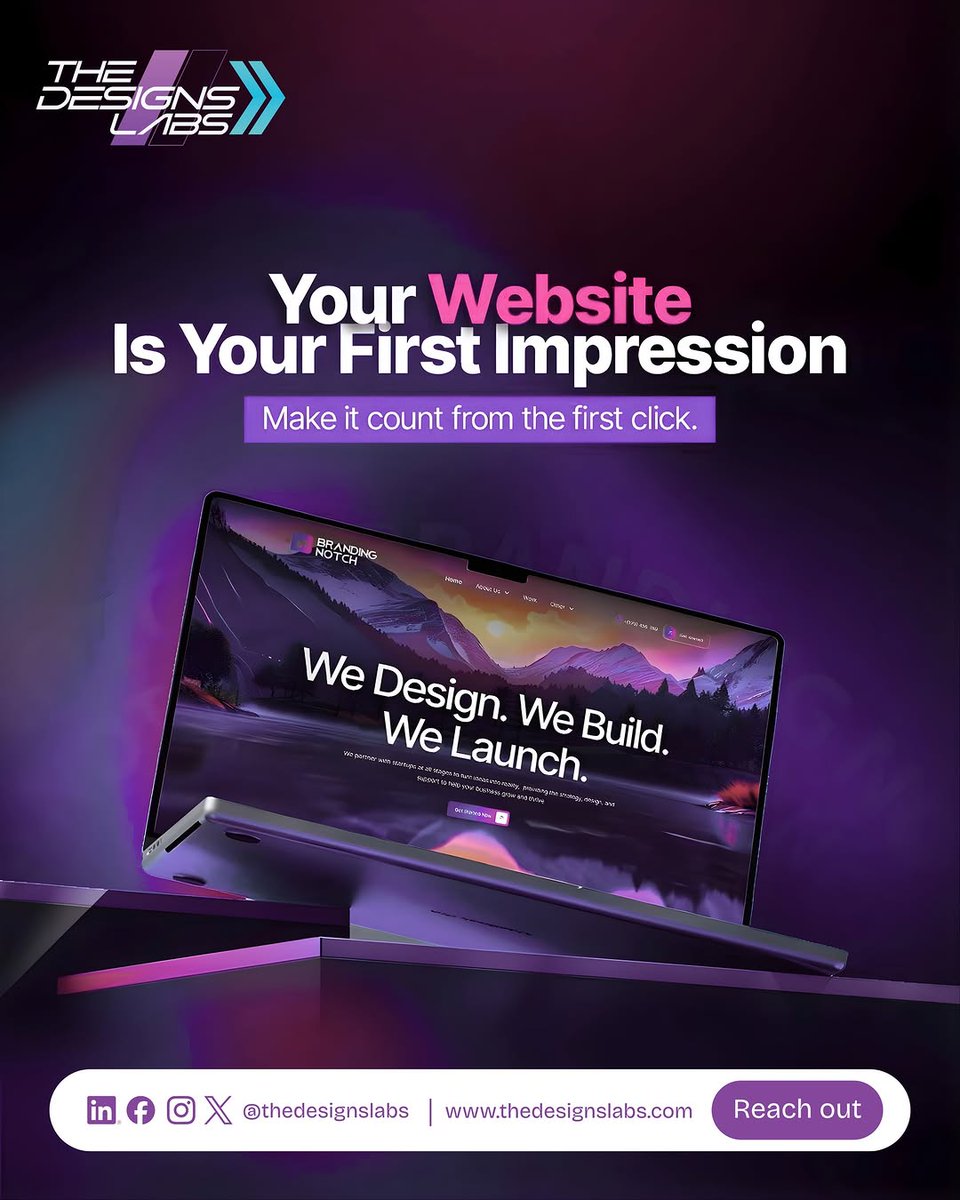 thedesignslabs's tweet image. Your website isn’t just a page — it’s your first impression 💻✨
Make every click count with a design that converts, engages, and stands out.
We design. We build. We launch. 🚀
Let’s create something powerful for your brand.

#DesignMatters #Startup #Entrepreneur #TheDesignsLabs